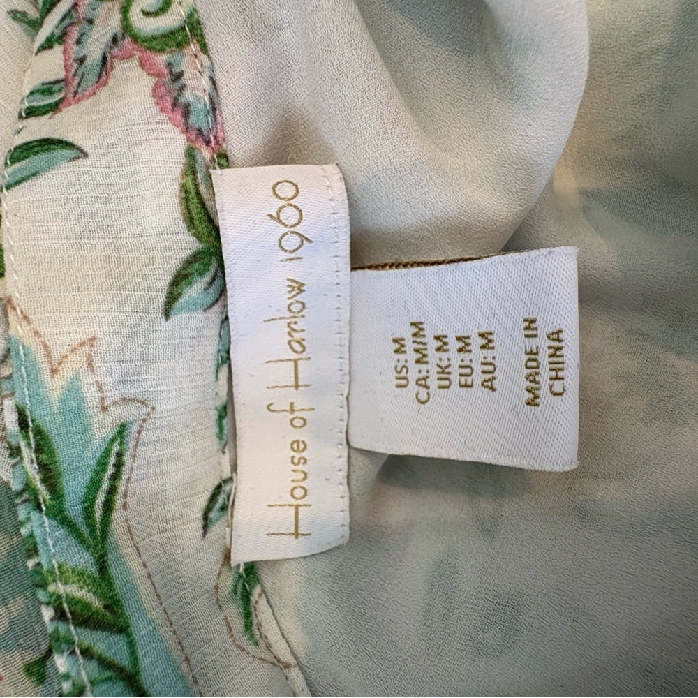 House of Harlow 1960 x Revolve Pastel Floral Tiered Dress - Picture 6 of 7